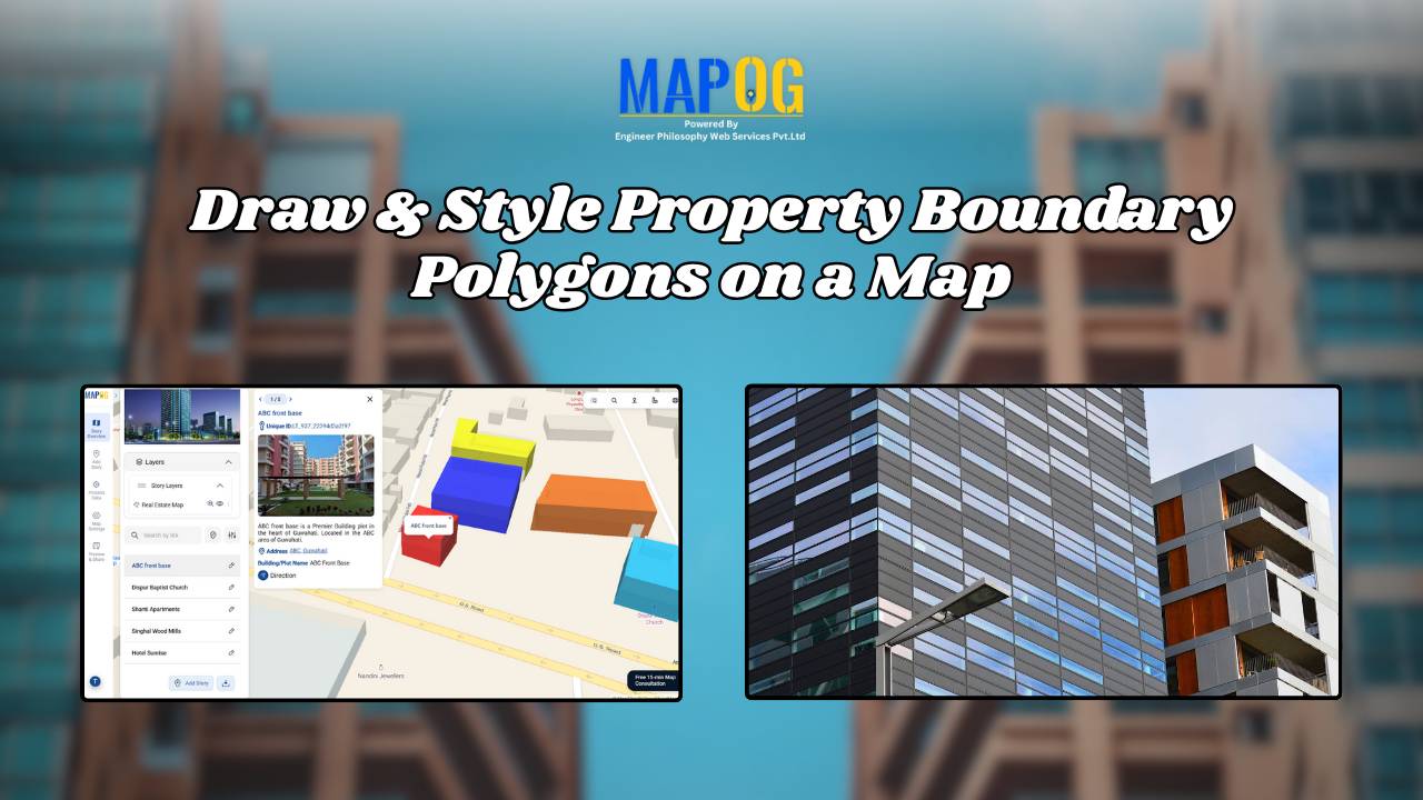 Draw & Style Property Boundary Polygons on a Map