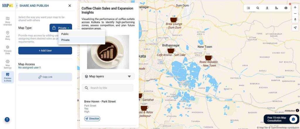 Business Needs a Visual Map to share it with members