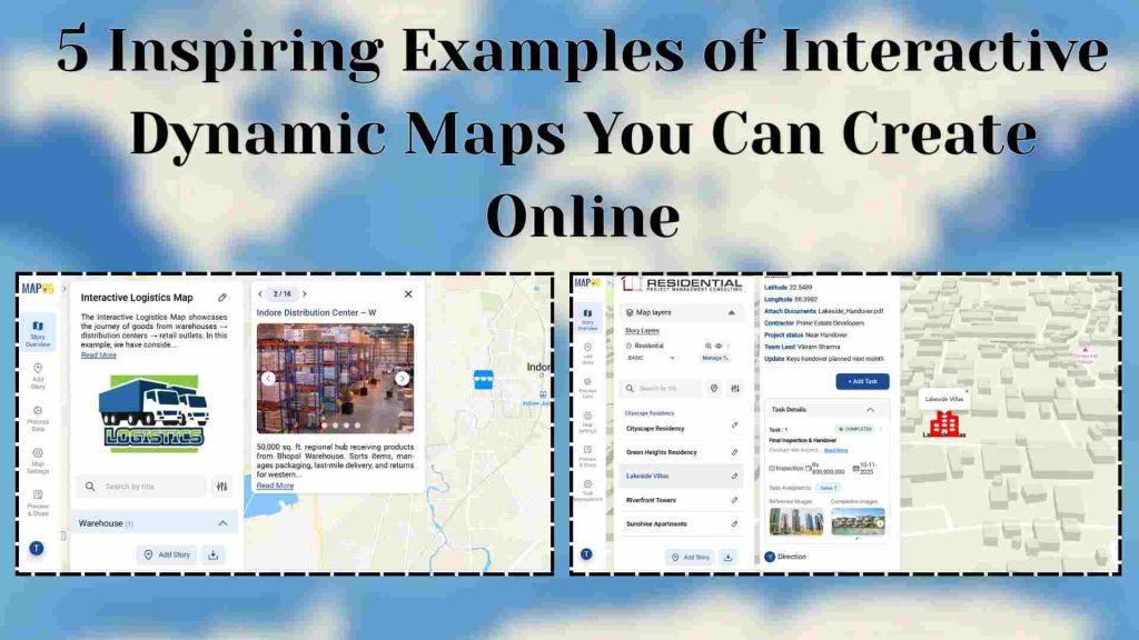 5 Inspiring Examples of Interactive Dynamic Maps You Can Create Online Interactive Dynamic Map