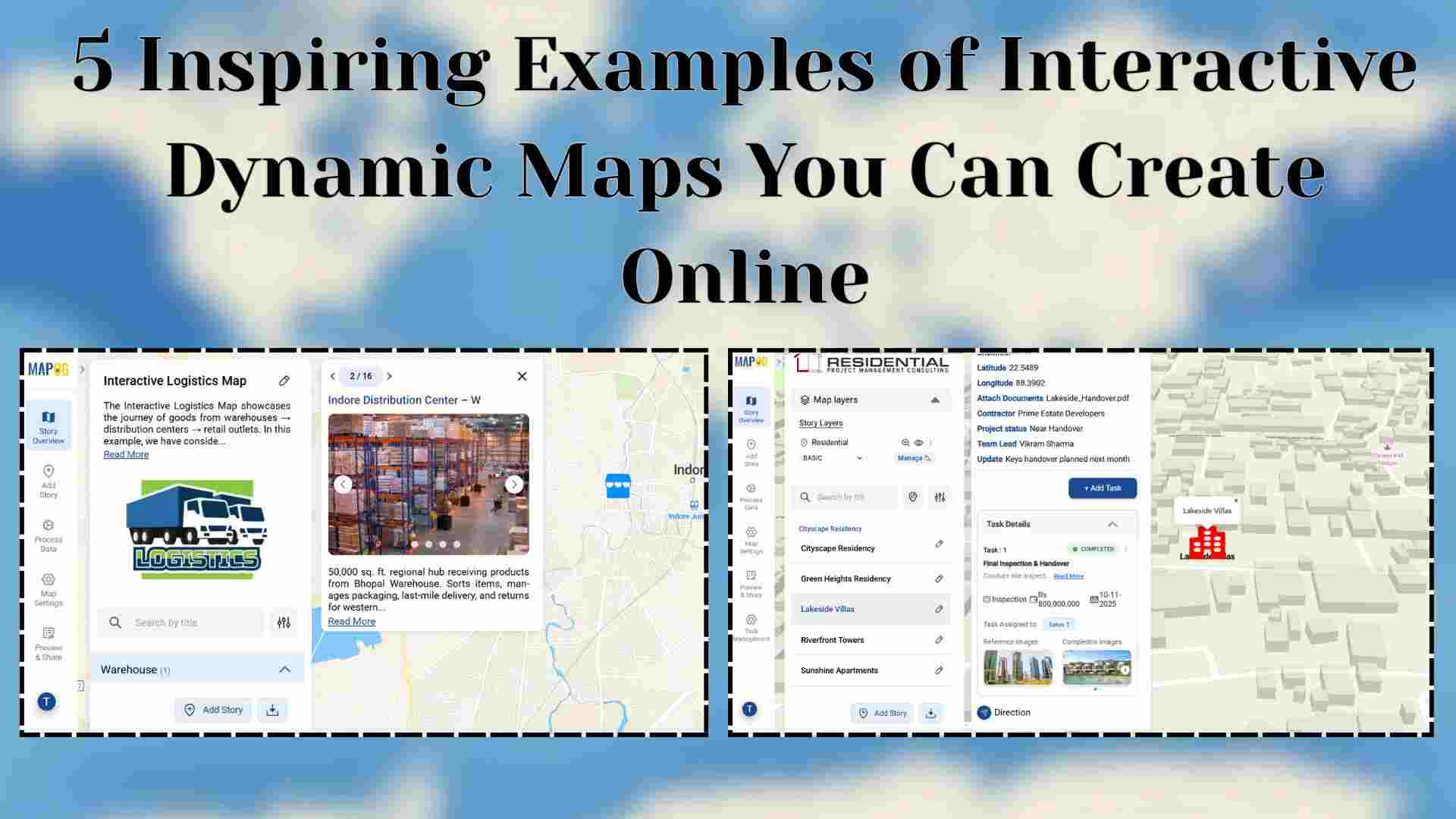 Interactive Dynamic Map