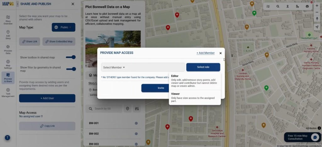 Final borewell data public sharing enabled.