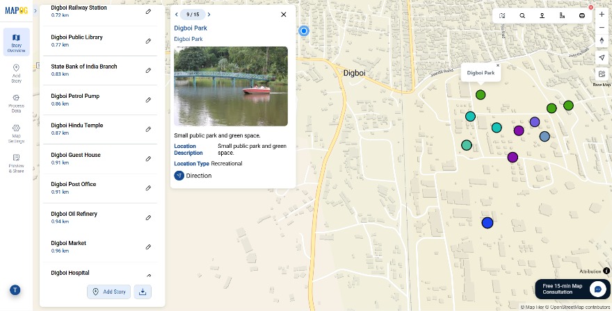 Sort Map Locations by Distance