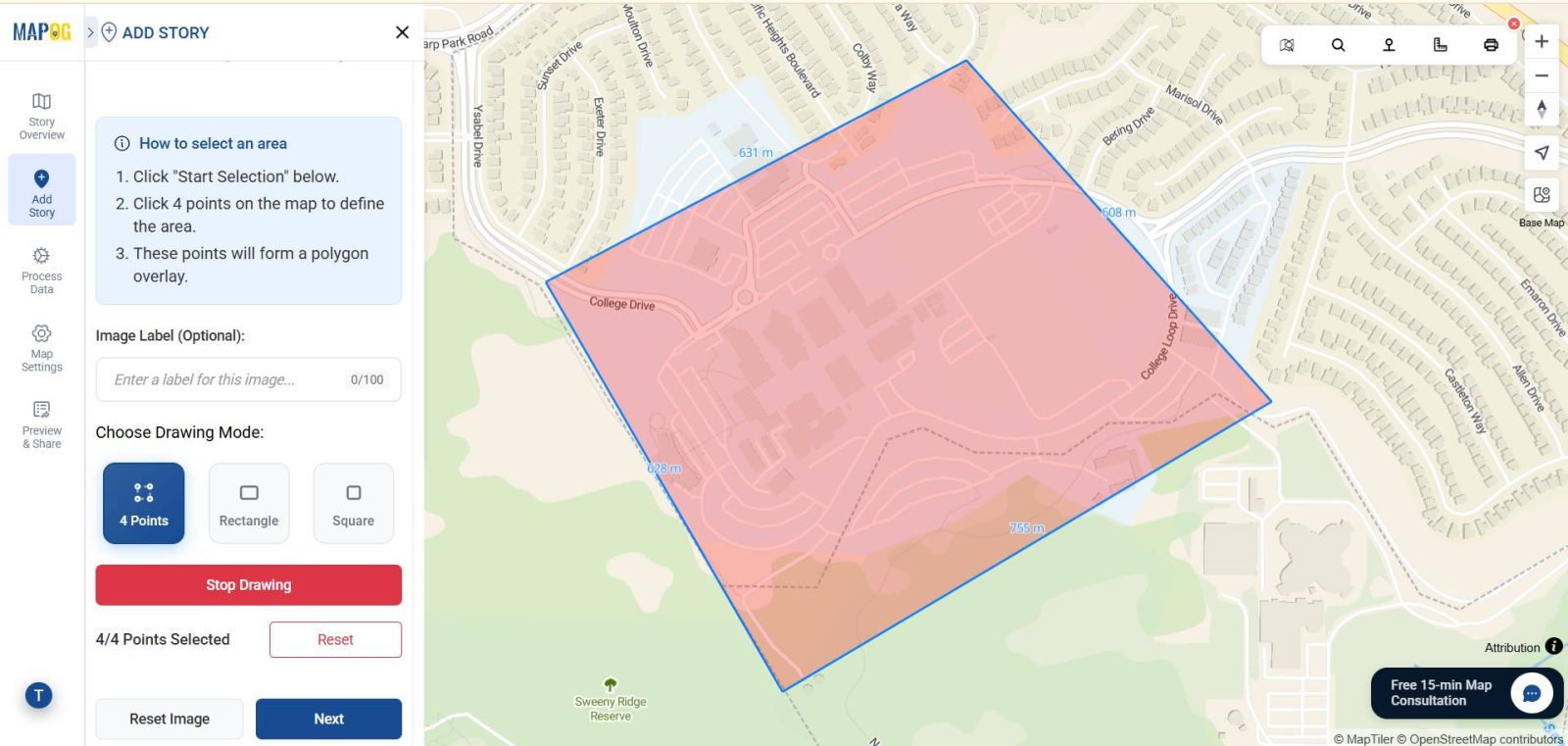 Screenshot 2025-10-14 171210 selecting the area
