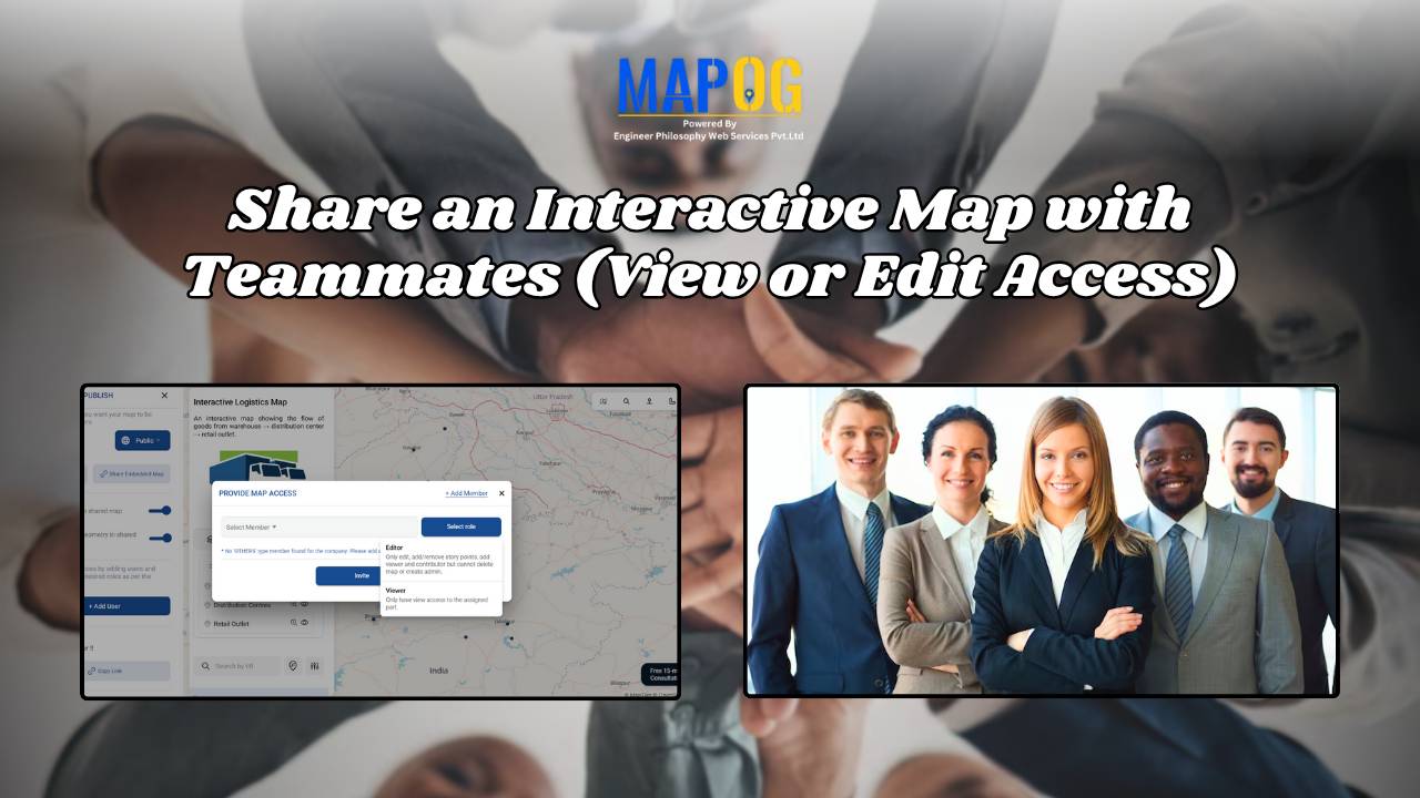 Share an Interactive Map with Teammates (View or Edit Access)