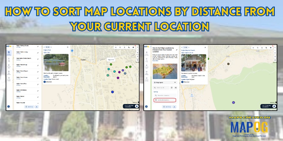 How to Sort Map Locations by Distance
