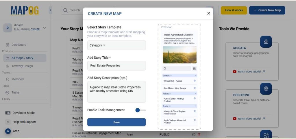 map real estate properties online