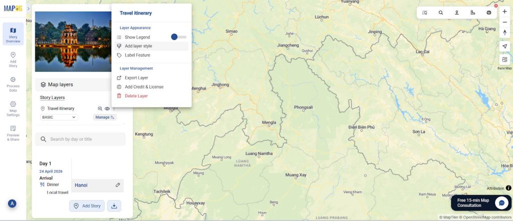 create dynamic interactive maps