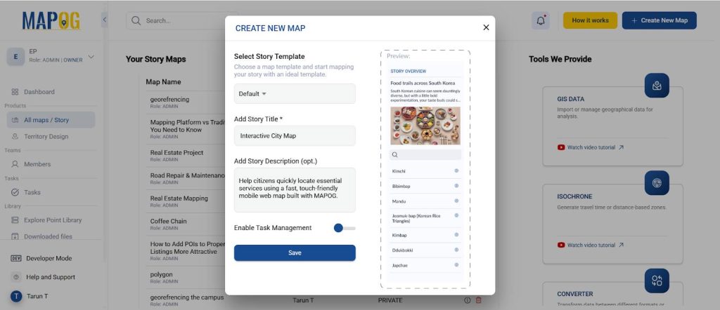 Introduction of how to build mobile web maps