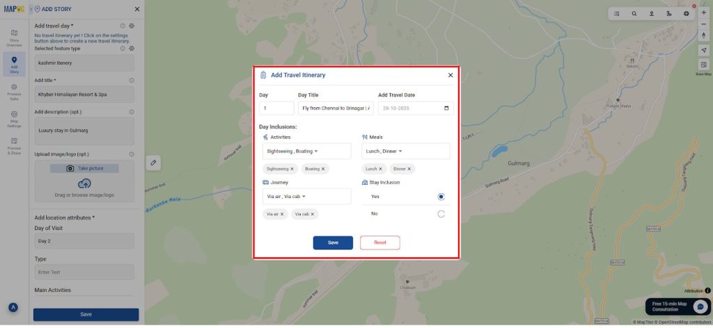 Plan Travel Itineraries