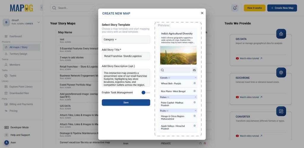 Create Interactive Maps for Presentations