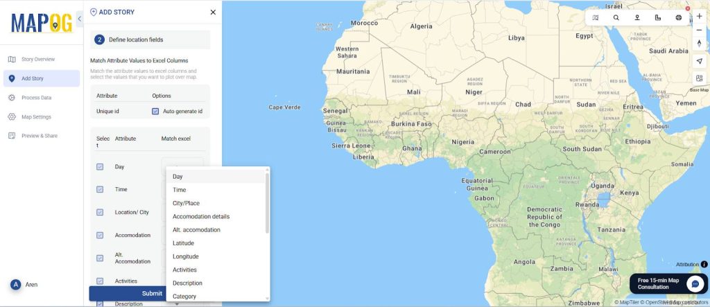 create dynamic interactive maps