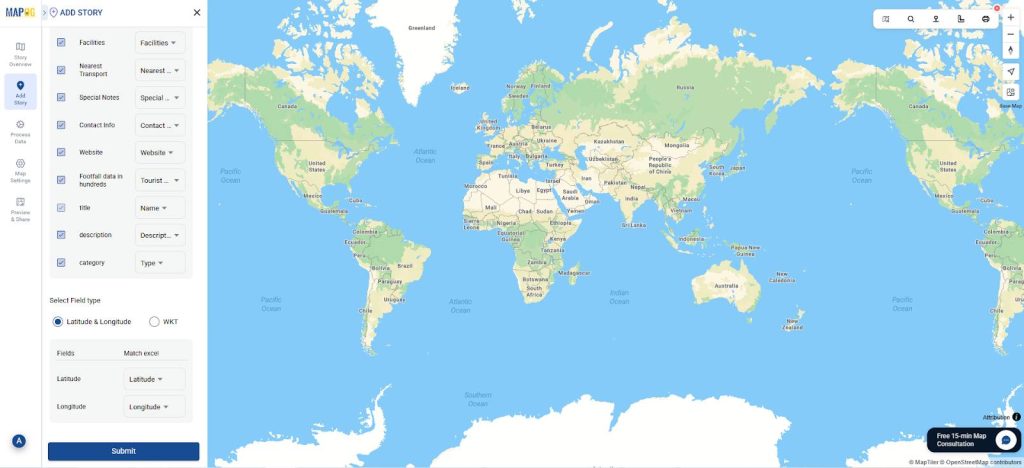 interactive maps for tourism planning