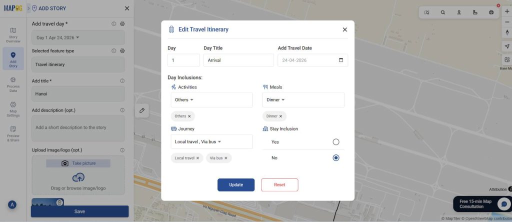 create dynamic interactive maps