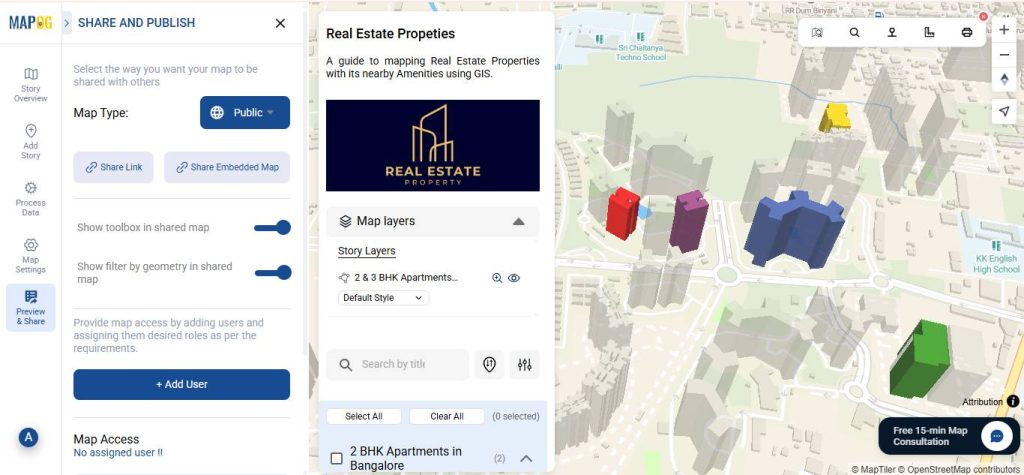 map real estate properties online