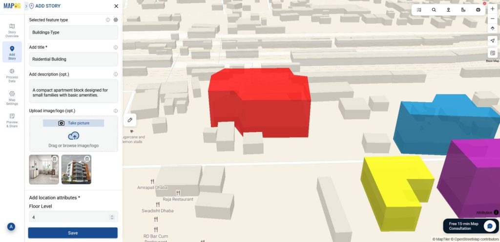 Create 3D Building Maps
