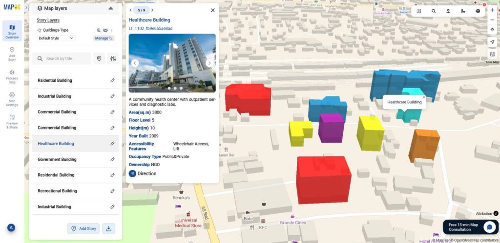 Create 3D Building Maps