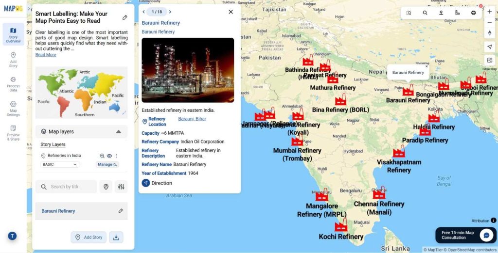 Smart Labelling in maps
