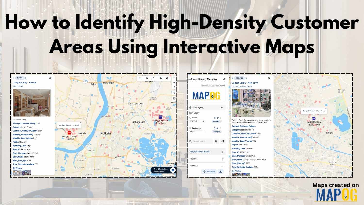 Identify High-Density Customer Areas