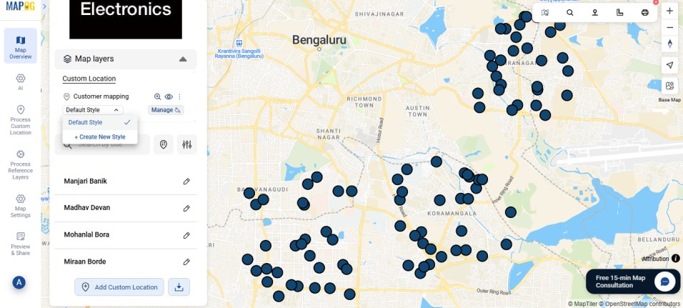 customer purchase behavior mapping