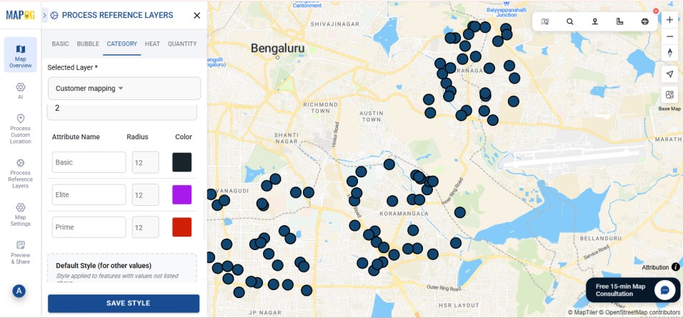 customer purchase behavior mapping