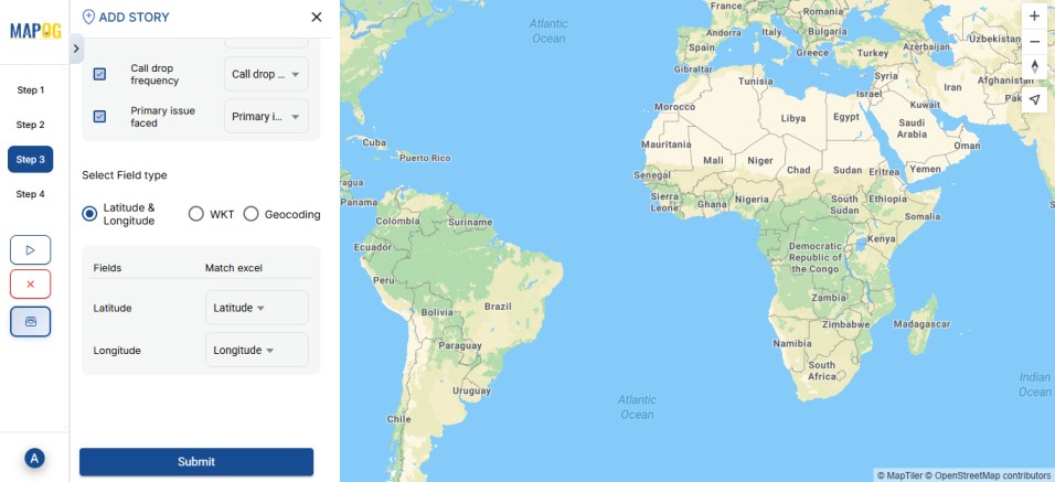 latitude and longitude