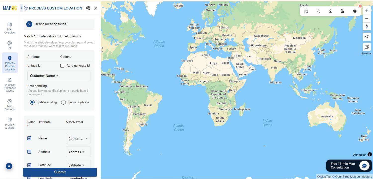 Import customer feedback