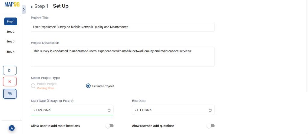 customer data on map