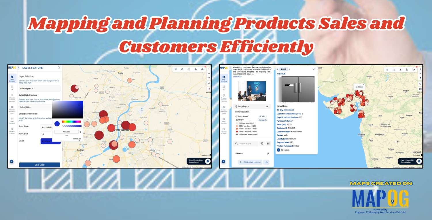 Mapping and Planning Products Sales