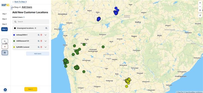 Launching the survey