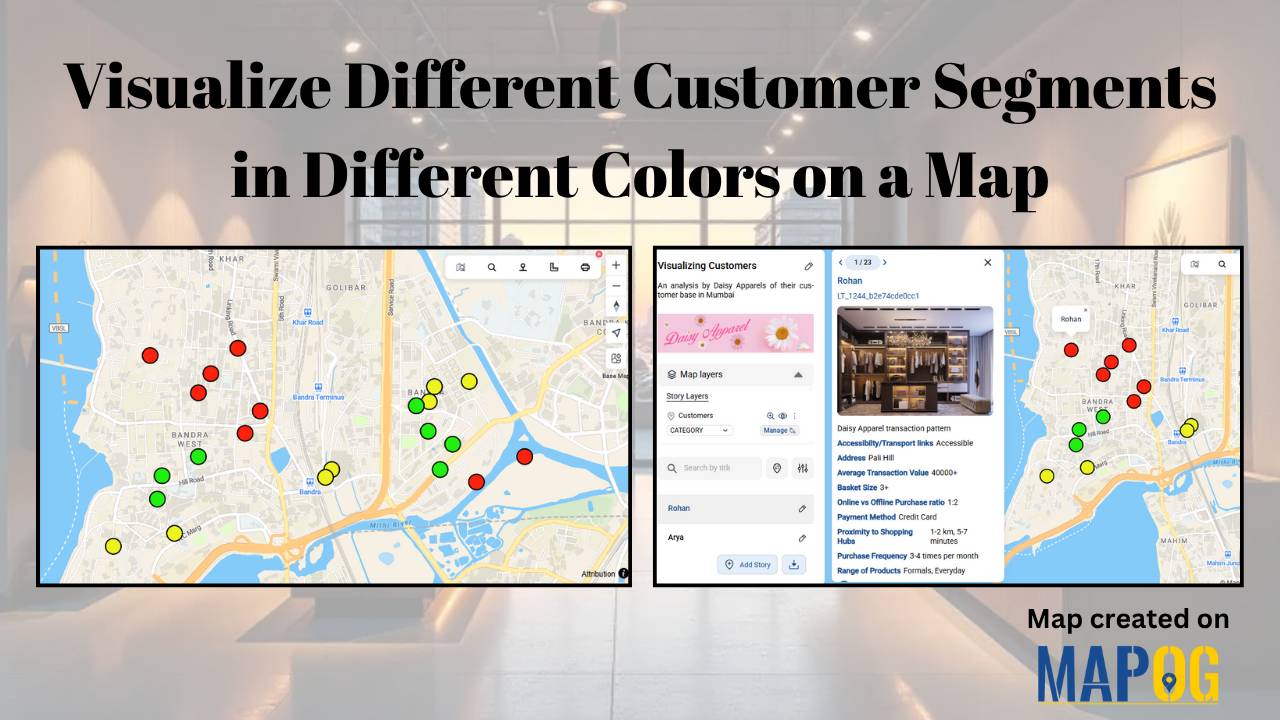 visualize customer segments