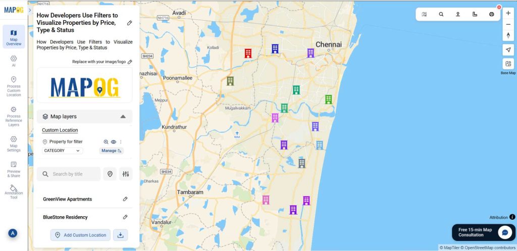 Result of changed category