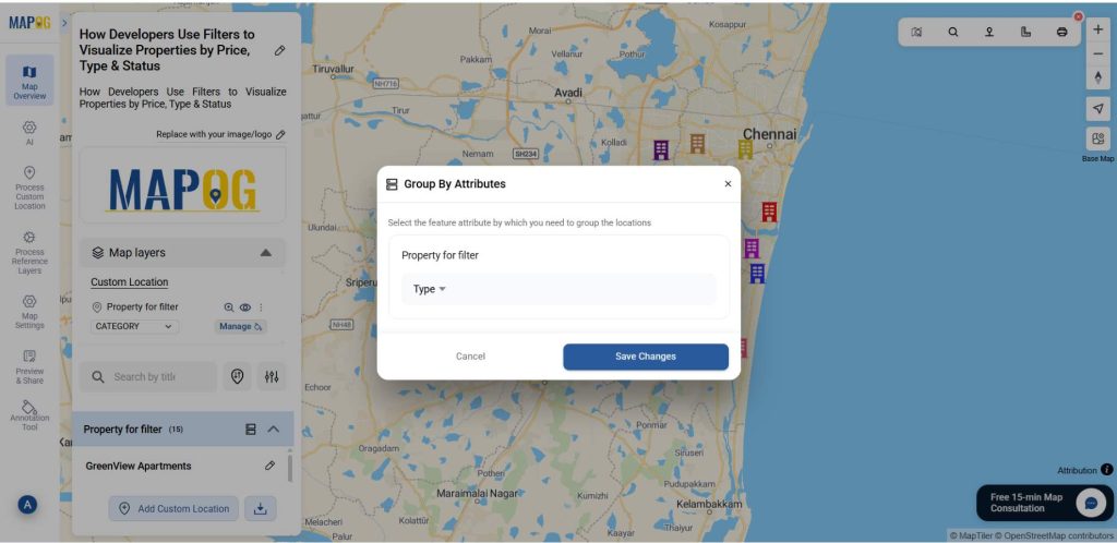 Save chanes to Filter Properties for Insights