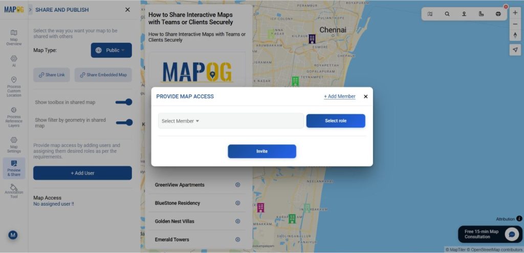 Provide access by adding users