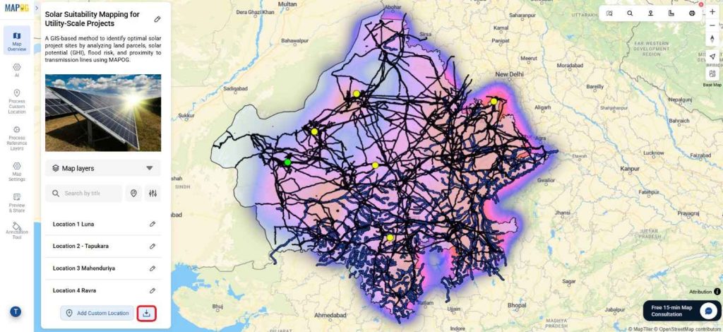 Locate the Download Button