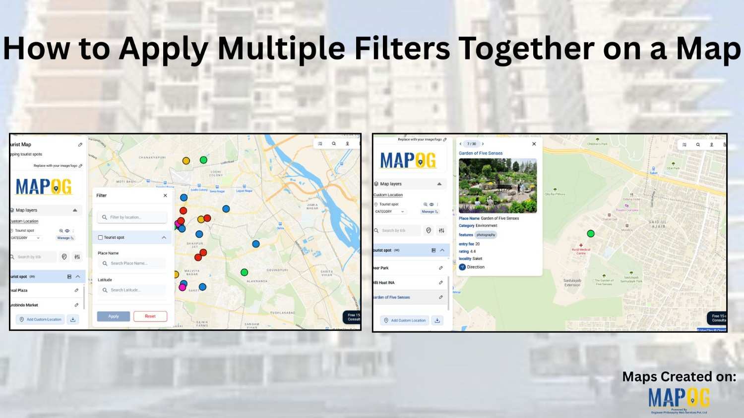 how to apply multiple filters