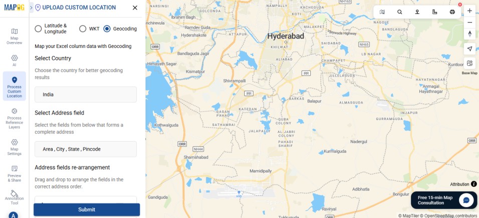 Convert Your Excel or CSV Addresses Into a Map in a Simple Way