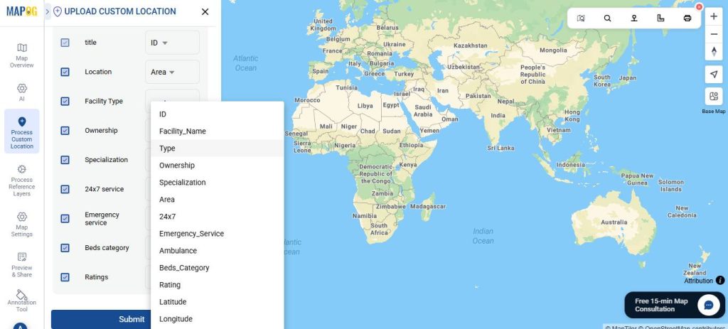 Match excel with attributes 