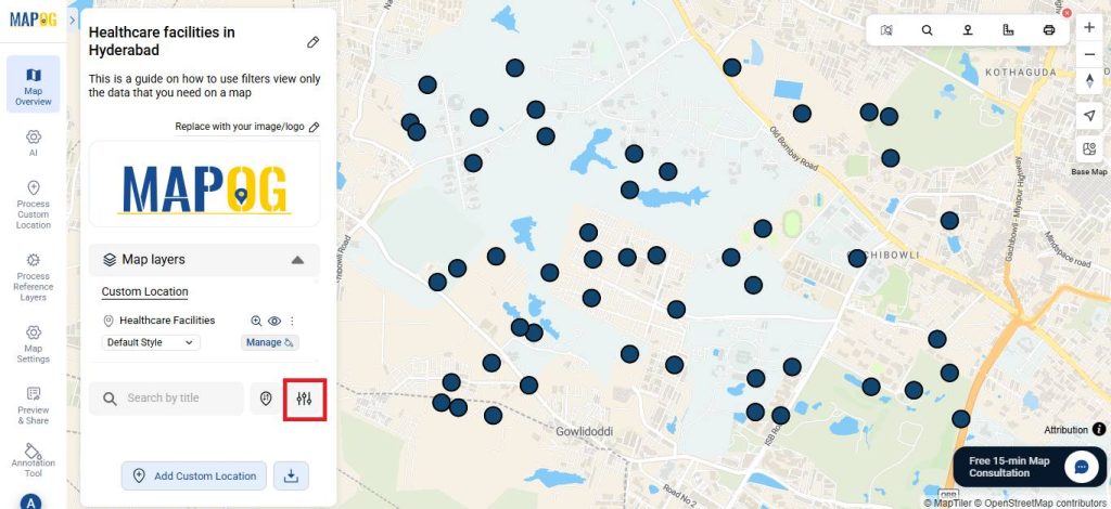 Use Filters to View Only the Data You Need on Your Map