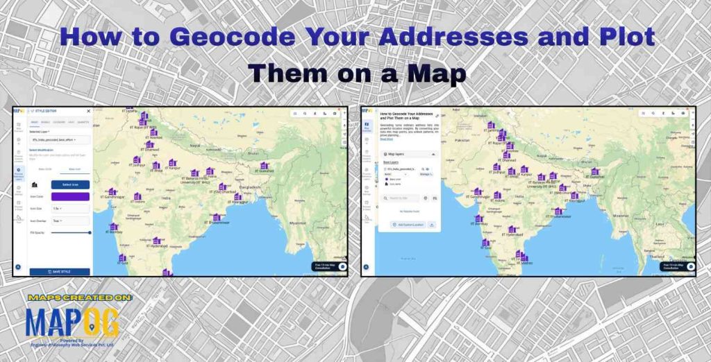 How to Geocode Your Addresses and Plot Them on a Map