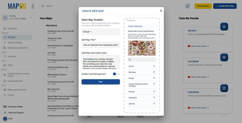 UPLOAD CSV/EXCEL FILE