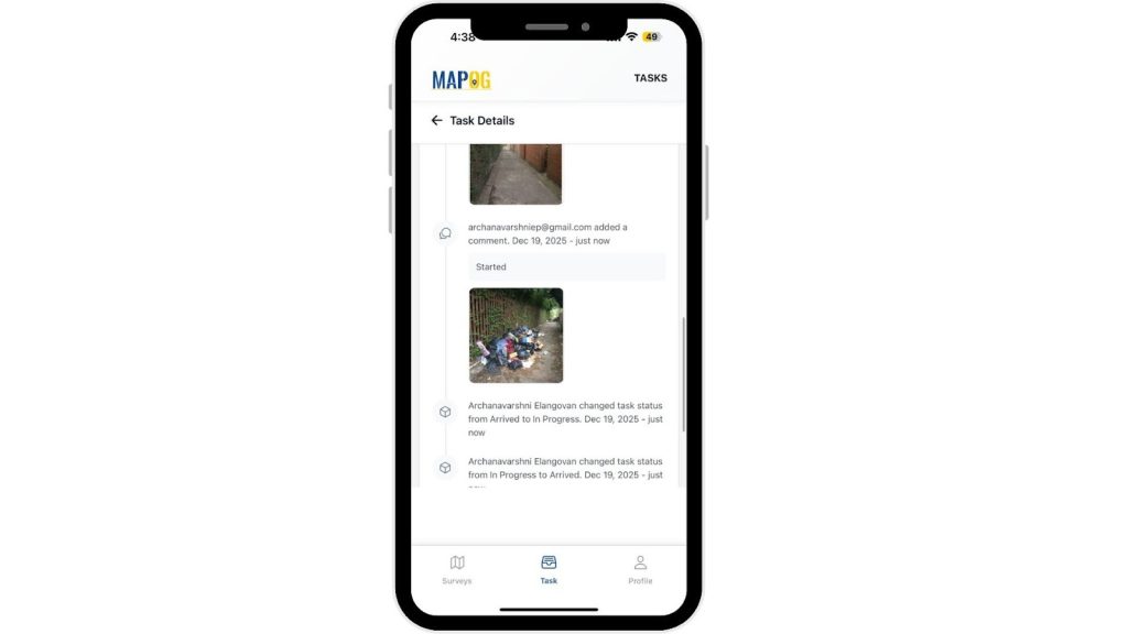 Assign and track field tasks : Field Execution