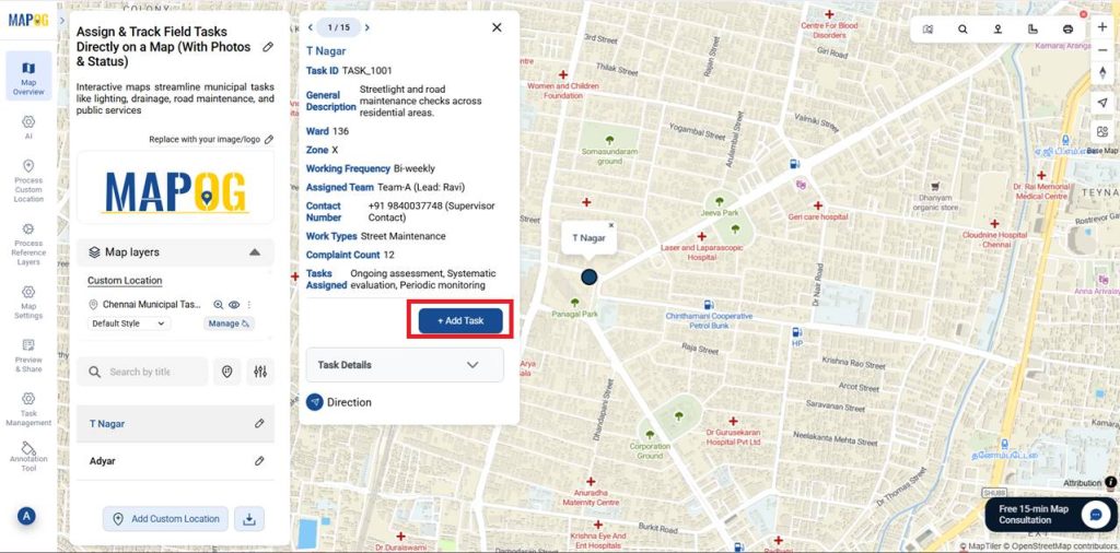 Assign and track field tasks : Adding Tasks