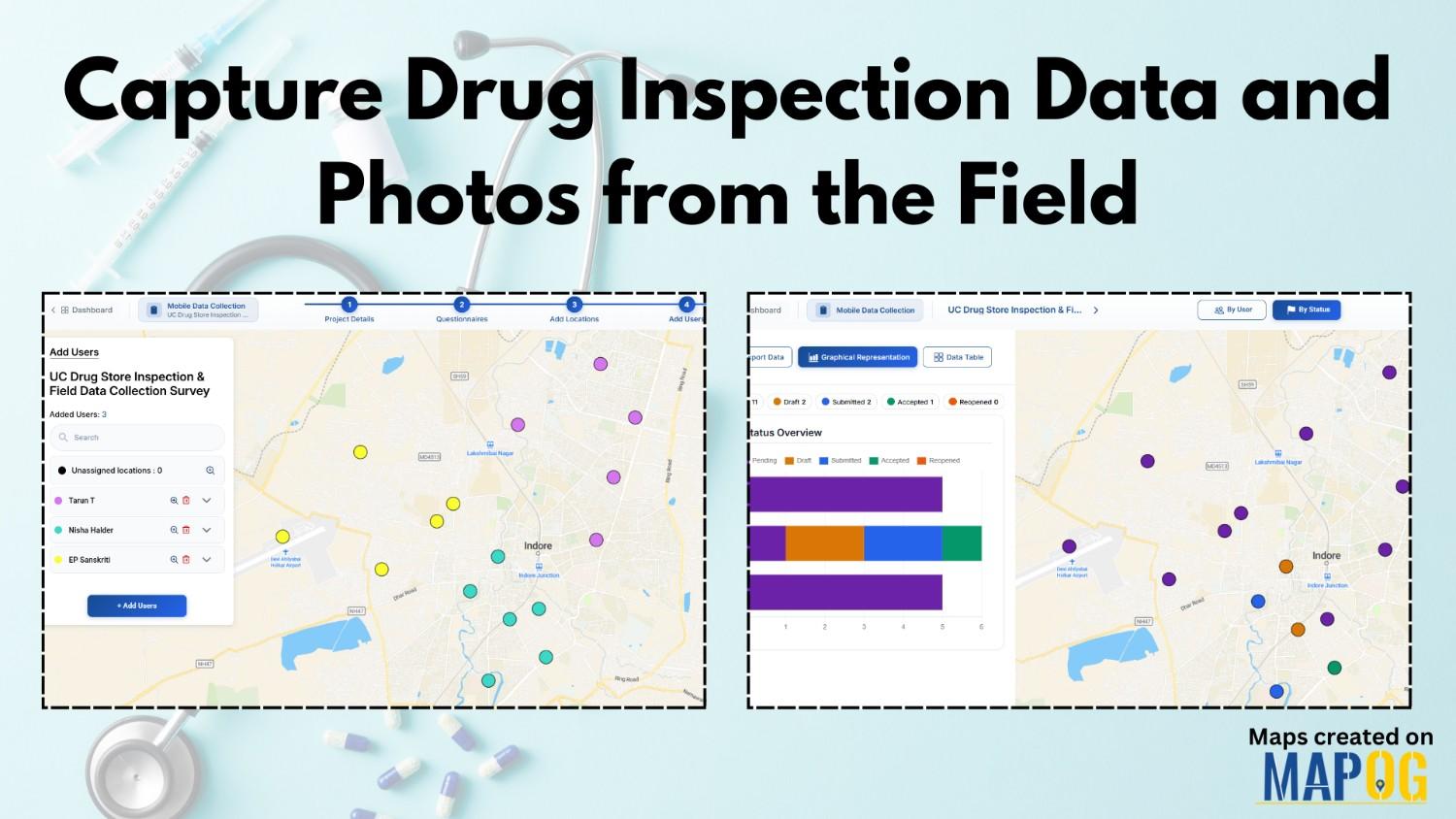 Capture Drug Inspection Data