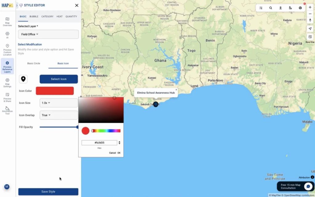 adjust icons for better distinction