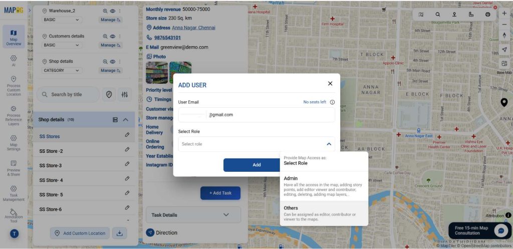 Assign team members to retail tasks