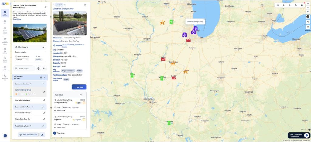 Assign tasks and track field data in real time