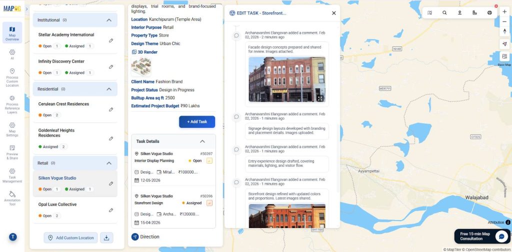 Task Live Status Monitoring 