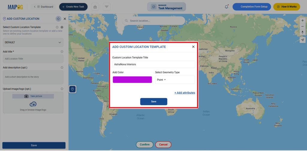 Adding Attributes for  Interior Design Site Visits