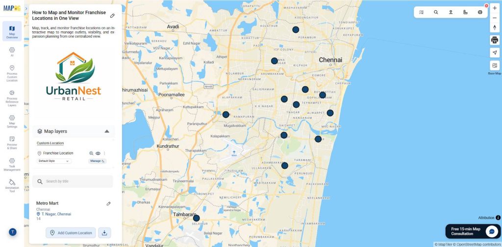 All franchise locations will now appear