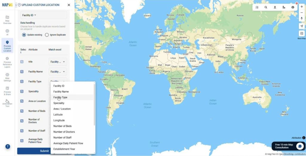 Match Attributes to excel columns